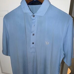 Greyson Light Blue Men's Polo Shirt - Te Arai Links
